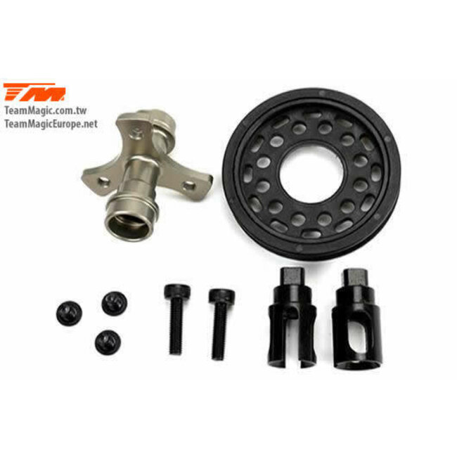 TEAM MAGIC OPT - Front spool set W/3mm pin,no blade