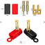ACE INSULATED STEPPED 4 + 5mm TERMINALS IDEAL FOR CHARGE LEADS