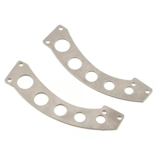SIDEWAYS RC Sideways RC Scale Drift Custom Wing Mount (Silver) (Style 13)