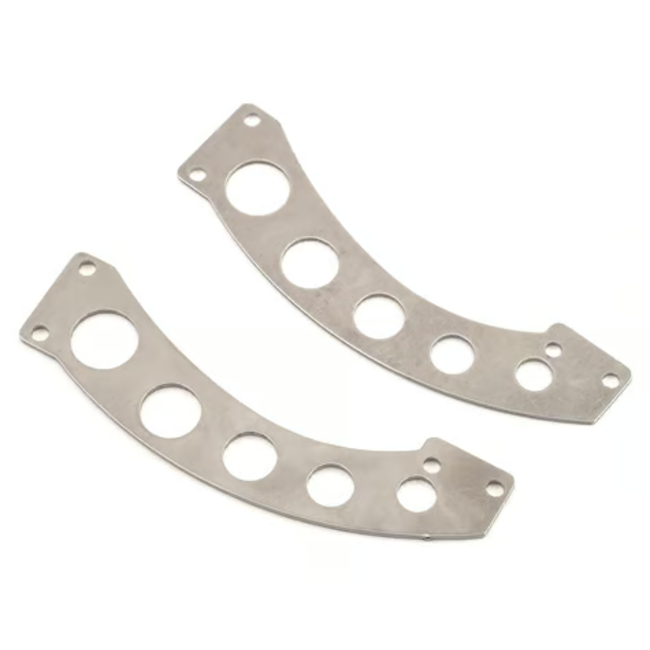 Sideways RC Scale Drift Custom Wing Mount (Silver) (Style 13)
