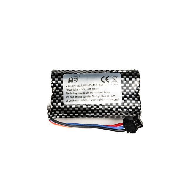 MN Model 7.4V 1200mah Li-ion Battery