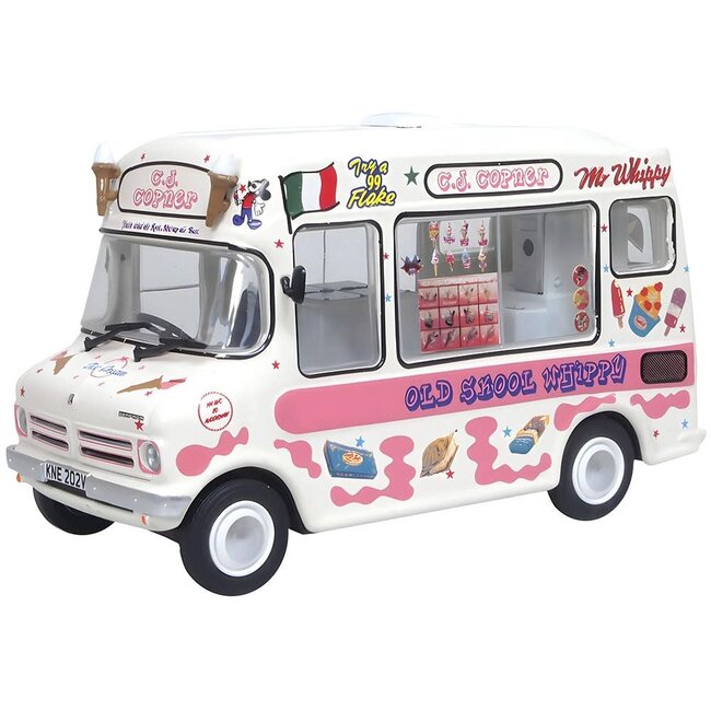 OXFORD BEDFORD CF ICE CREAM VAN C J COPNER 1:43 MT WHIPPY
