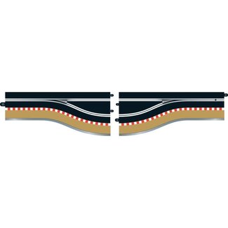 SCRATCH & DENT SCALEXTRIC SPORT DIGITAL PIT LANE TRACK RIGHT 1PAIR  DAMAGED BOX ONLY