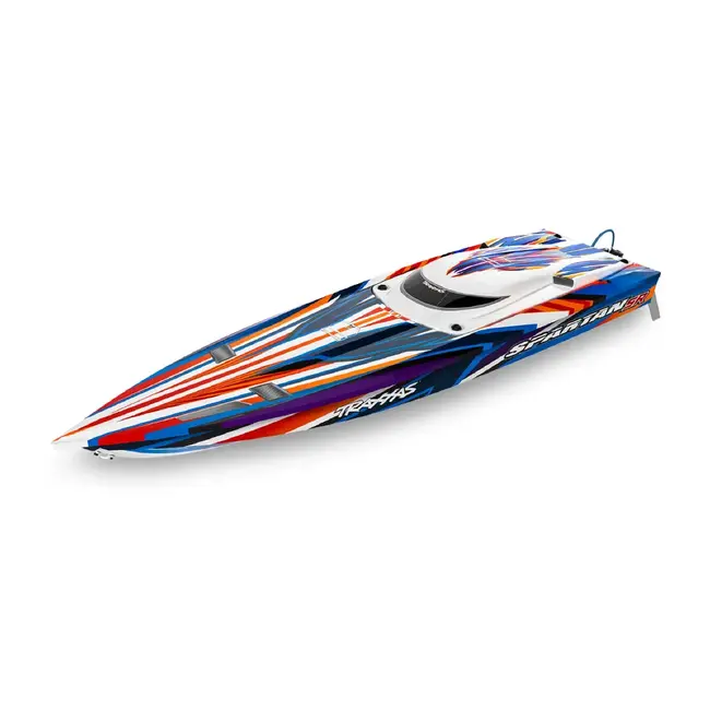 TRAXXAS SPARTAN SR 36" BRUSHLESS BOAT - ORANGE