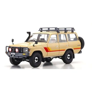 KYOSHO Kyosho 1/18 Toyota Land Cruiser 60 Beige Diecast Model Car
