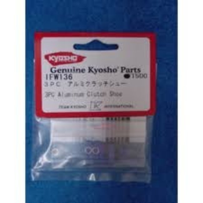 KYOSHO 3PC ALUMINIUM CLUTCH SHOE  IFW136