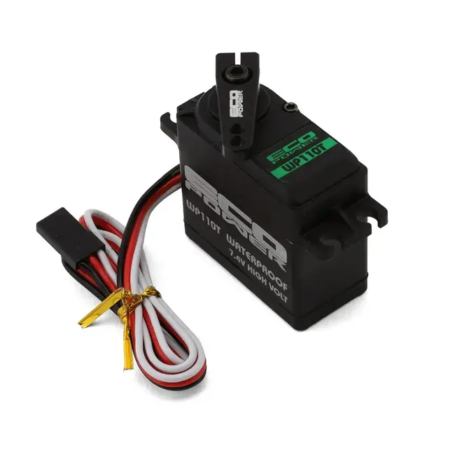 EcoPower WP110T Waterproof High Torque Metal Gear Servo for 1/10 2WD Traxxas®, ARRMA®, Losi® & Other Vehicles