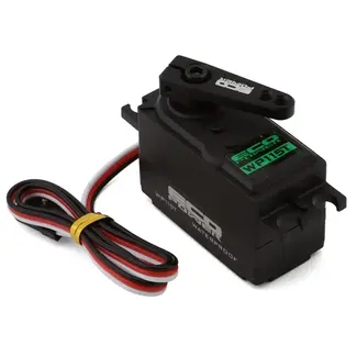 ECO-POWER EcoPower WP115T Low Profile Waterproof High Torque Metal Gear Servo for 1/10 2wd Buggies, Drift Cars & Shift/Dig