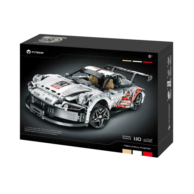 IM MASTER 9821 (STATIC) SUPERCAR / FIGHTER MODEL 1551 PIECE STEM BUILDING BLOCK KIT