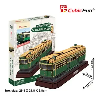 CUBICFUN Cubic Fun 3D Melbourne W Class Tram