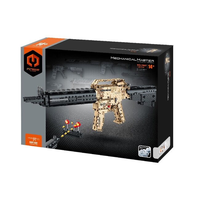 iM.Master BUILDING BRICKS Automatic rifle 1197 pcs TOY