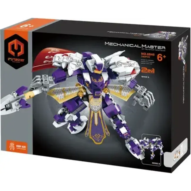 IM MASTER IM6846 FIVE TIGER GENERAL PURPLE 340PCS