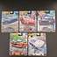 HOT WHEELS RONIN RUN  R43A Complete Set 1-5