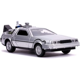 JADA Jada Back to the Future II DeLorean Time Machine 1:32 Scale Diecast Vehicle 30541