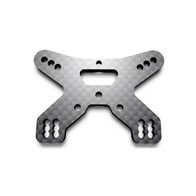 BEZERK B84 FRONT Shock Towers LRC Standard 4.0mm Plain Weave Gloss