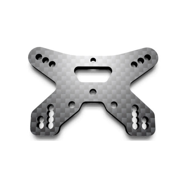 BEZERK B84 Shock Towers LRC Option 1 4.0mm Plain Weave Gloss