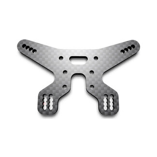 BEZERK BEZERK B84 Shock Towers Rear Tower HRC 4.0mm, Plain Weave Gloss