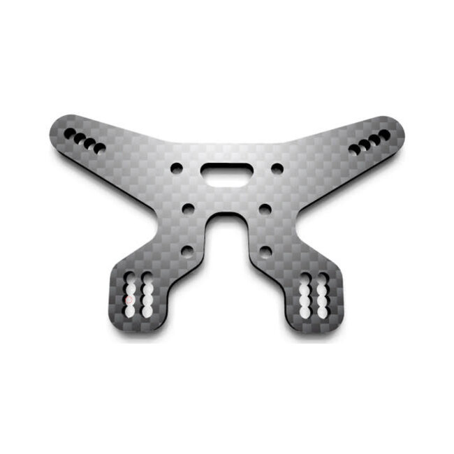 BEZERK B84 Shock Towers Rear Tower HRC 4.0mm, Plain Weave Gloss