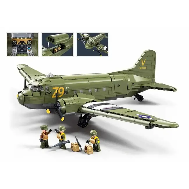 SLUBAN B1366 C-47-S AIRTRAIN