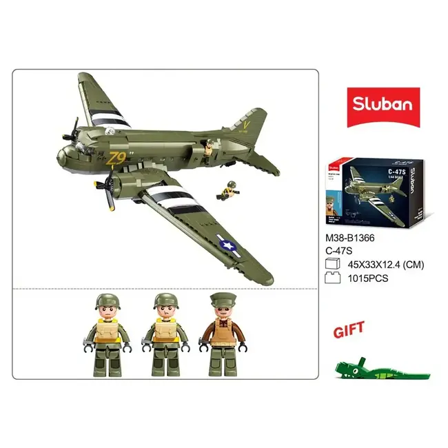 SLUBAN B1366 C-47-S AIRTRAIN