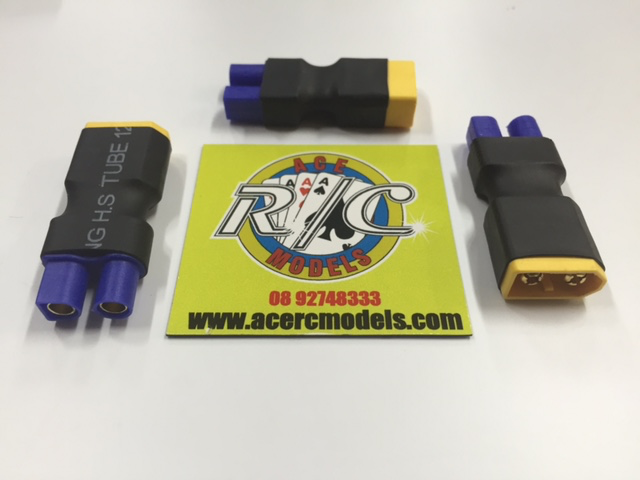 ACE IMPORTS ACE ADAPTER XT60 BATTERY TO EC3 DEVICE - www.acercmodels.com