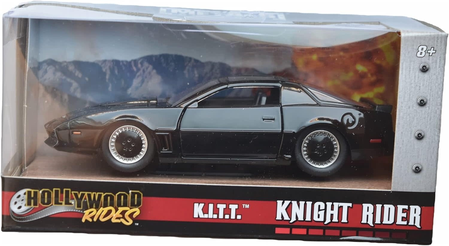 JADA Jada Toys Knight Rider [K.I.T.T], Hollywood Rides 1:32 Scale die ...