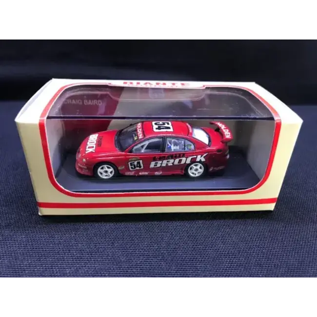 Biante Minicars 2002 Commodore Vx Team Brock Craig Baird Red