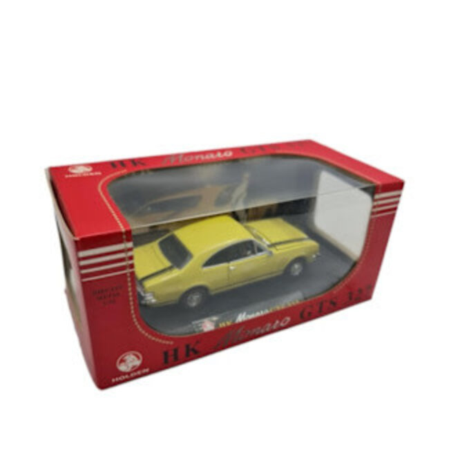 OZ LEGENDS HOLDEN HK MONARO GTS PICARDY RED, WARWICK YELLOW 1/32