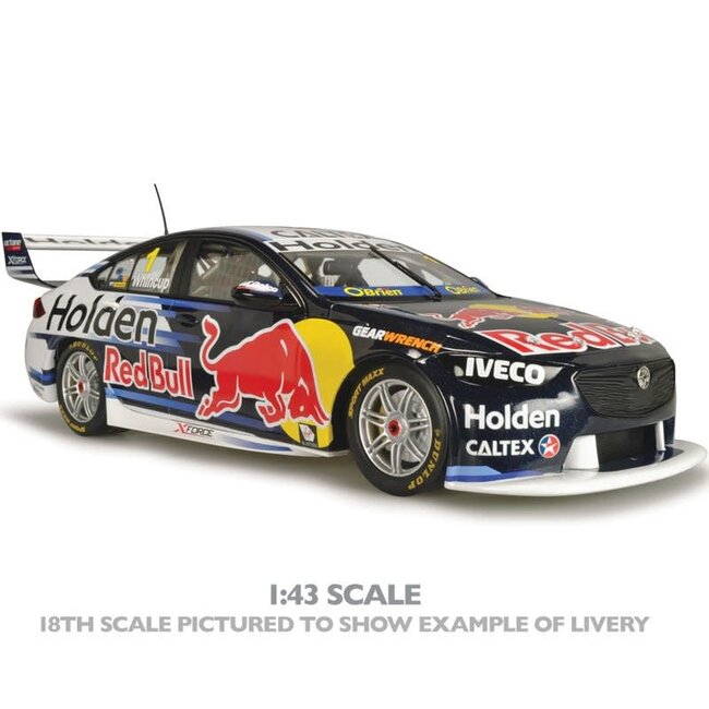 Classic Carlectables 101-22 1/43 Jamie Whincup 2018 Red Bull Racing Holden ZB Commodore