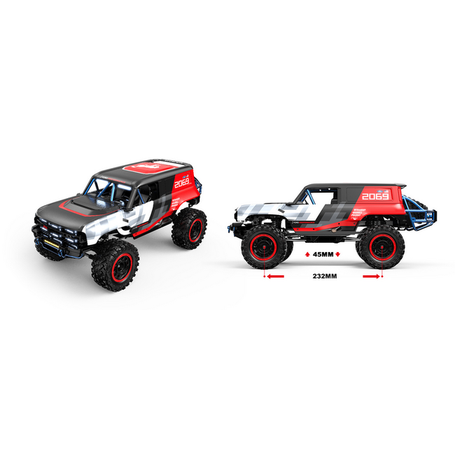 MJX 1/12 Hyper Go 4WD High-speed Off-road Brushless RC FORD BRONCO   H12P