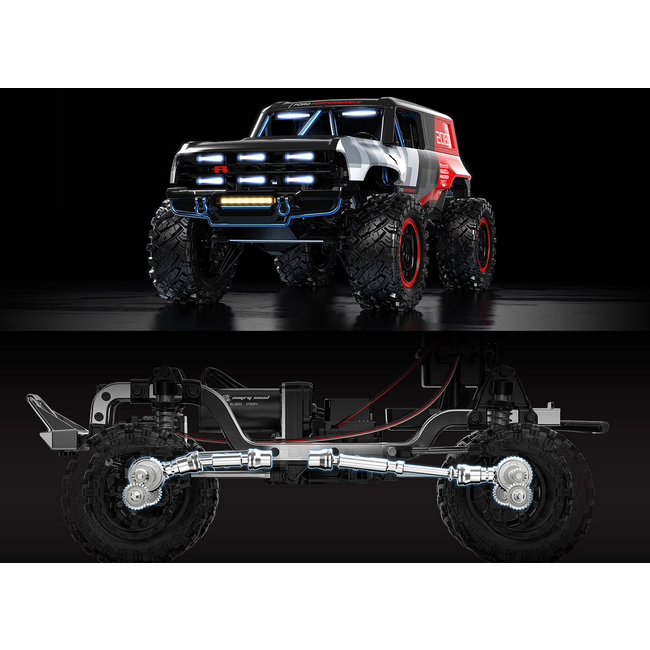 MJX 1/12 Hyper Go 4WD High-speed Off-road Brushless RC FORD BRONCO   H12P