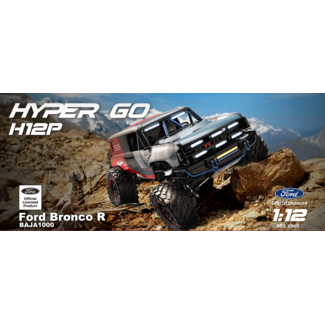 MJX MJX 1/12 Hyper Go 4WD High-speed Off-road Brushless RC FORD BRONCO   H12P