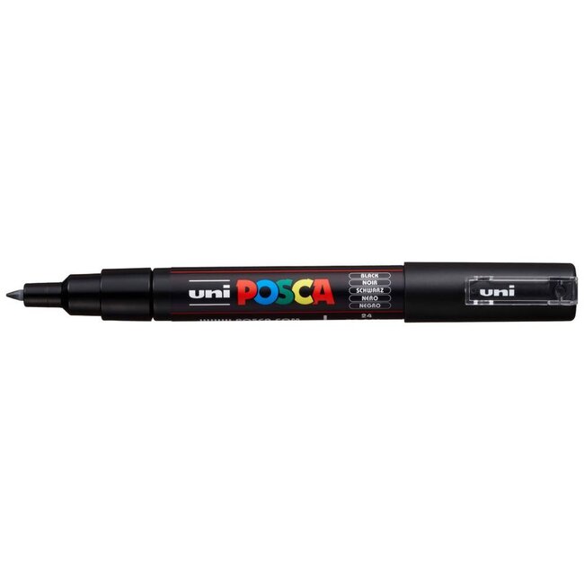 POSCA EXTRA FINE BULLET TIP BLACK