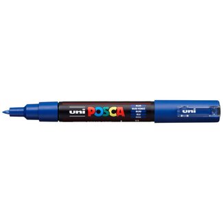 POSCA POSCA EXTRA FINE BULLET TIP BLUE