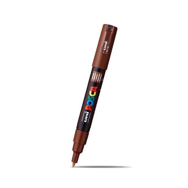 POSCA EXTRA FINE BULLET TIP BROWN