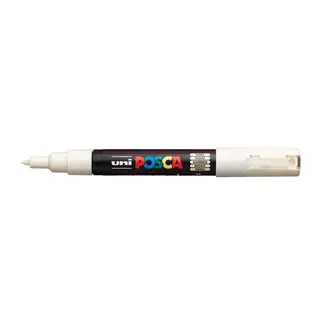 POSCA POSCA EXTRA FINE BULLET TIP IVORY