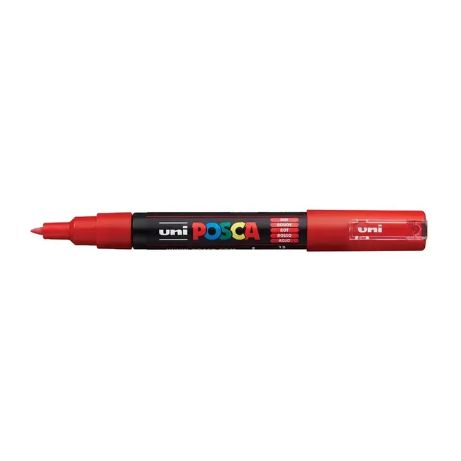 POSCA EXTRA FINE BULLET TIP RED