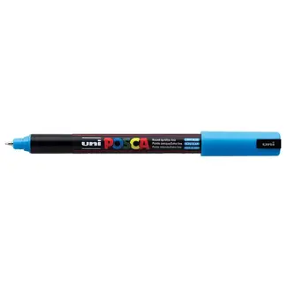 POSCA POSCA ULTRA FINE BULLET TIP LIGHT BLUE