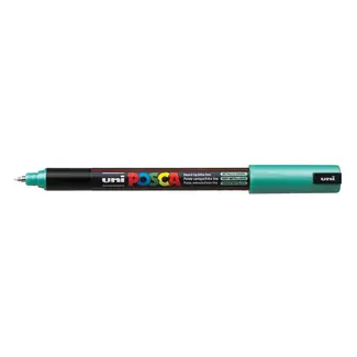 POSCA POSCA ULTRA FINE BULLET TIP METALLIC GREEN