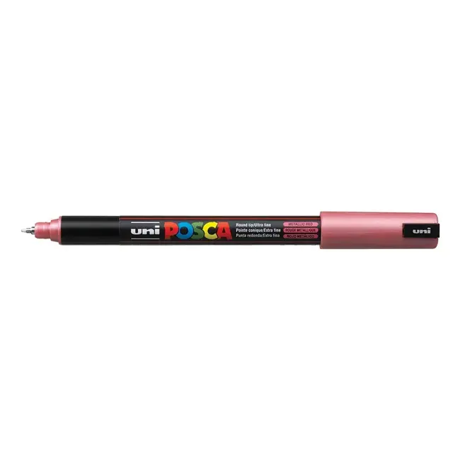 POSCA ULTRA FINE BULLET TIP METALLIC RED