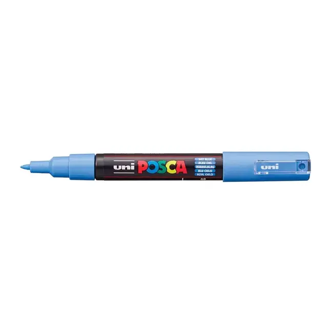 POSCA EXTRA FINE BULLET TIP SKY BLUE