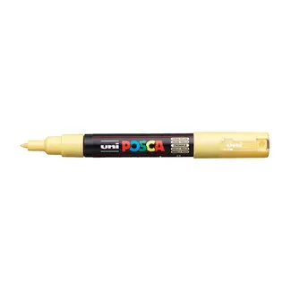 POSCA POSCA EXTRA FINE BULLET TIP STRAW YELLOW