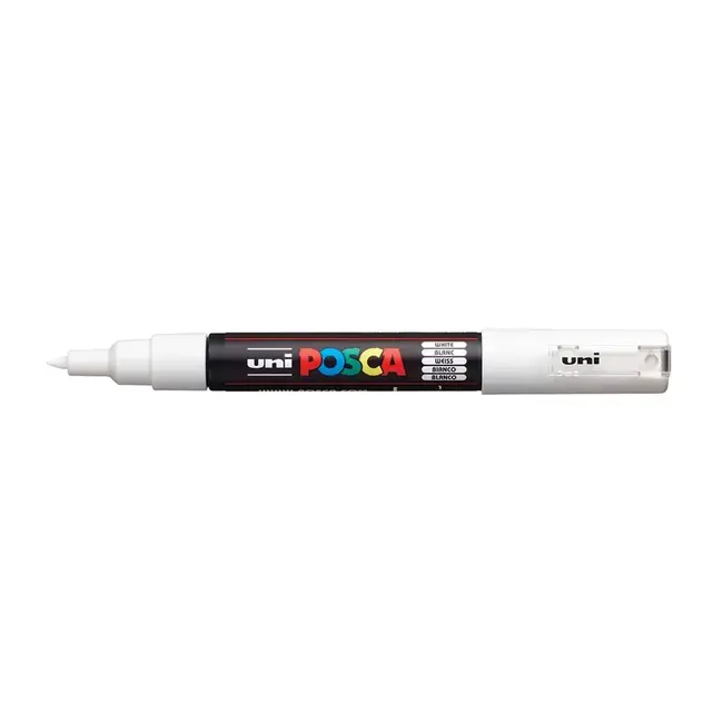 POSCA EXTRA FINE BULLET TIP BULLET TIP WHITE