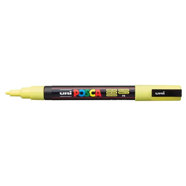 POSCA FINE BULLET TIP SUNSHINE YELLOW