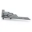 E-flite Micro B-2 Spirit Twin 30mm EDF Jet, BNF Basic, EFLU09050