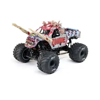 LOSI Losi Mini LMT 1/18 Zombie 4wd Monster Jam Truck RTR, LOS01026T4
