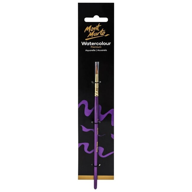 Mont Marte Artist Brush Sable Round 4