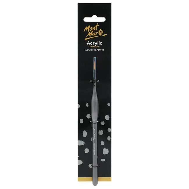 Mont Marte Artist Brush Taklon Liner 2/0