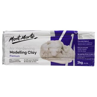 Monte Marte Mont Marte Air Hardening Modelling Clay - White 2kg
