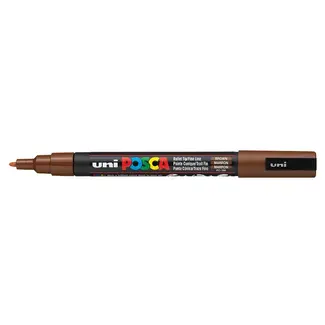 POSCA POSCA FINE BULLET TIP BROWN